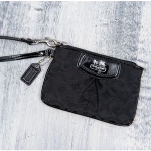 Coach Wristlet in Black